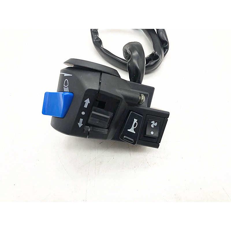 三轮摩托车带风扇手把开关三轮车把座开关转向灯大灯左右开关总成