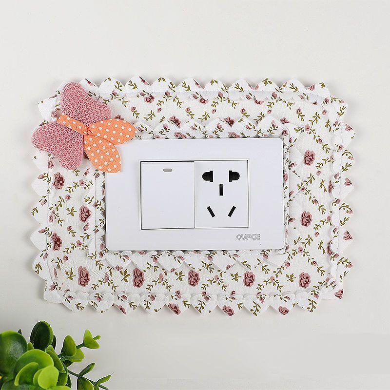 高档欧式简约开关贴开关保护套边框贴防脏贴插座灯家用现代装饰贴