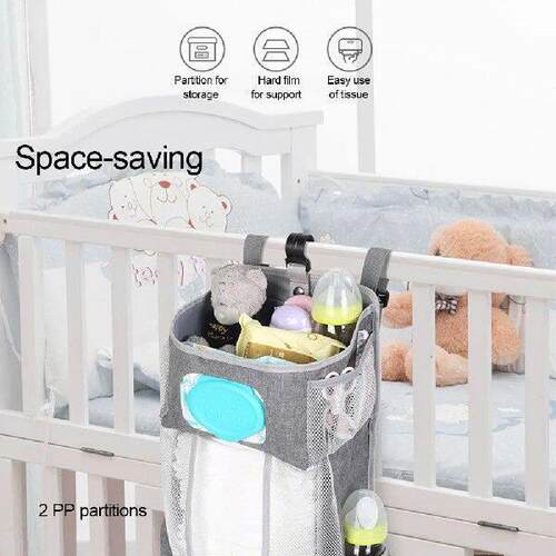 Hanging Nursery Organizer Baby Diaper Caddy Diapers Storage