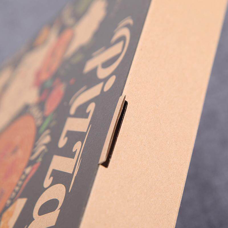 一次性披萨盒食品级9寸10寸12寸加厚瓦楞pizza披萨盒烘焙外卖打包