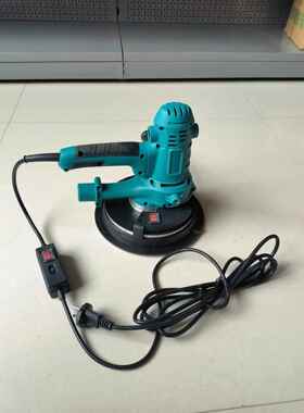 QDZ电动墙面手持腻子灯带磨无尘吸自打磨机工厂砂纸沙皮抛光墙壁