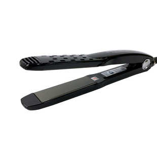 千艺QY W夹板电脑调温钛金拉直烫卷两用直板夹 1019B