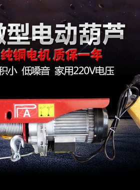 厂家电动葫芦力特欧型pa800电动葫芦钢丝绳批发220v微型电动葫芦