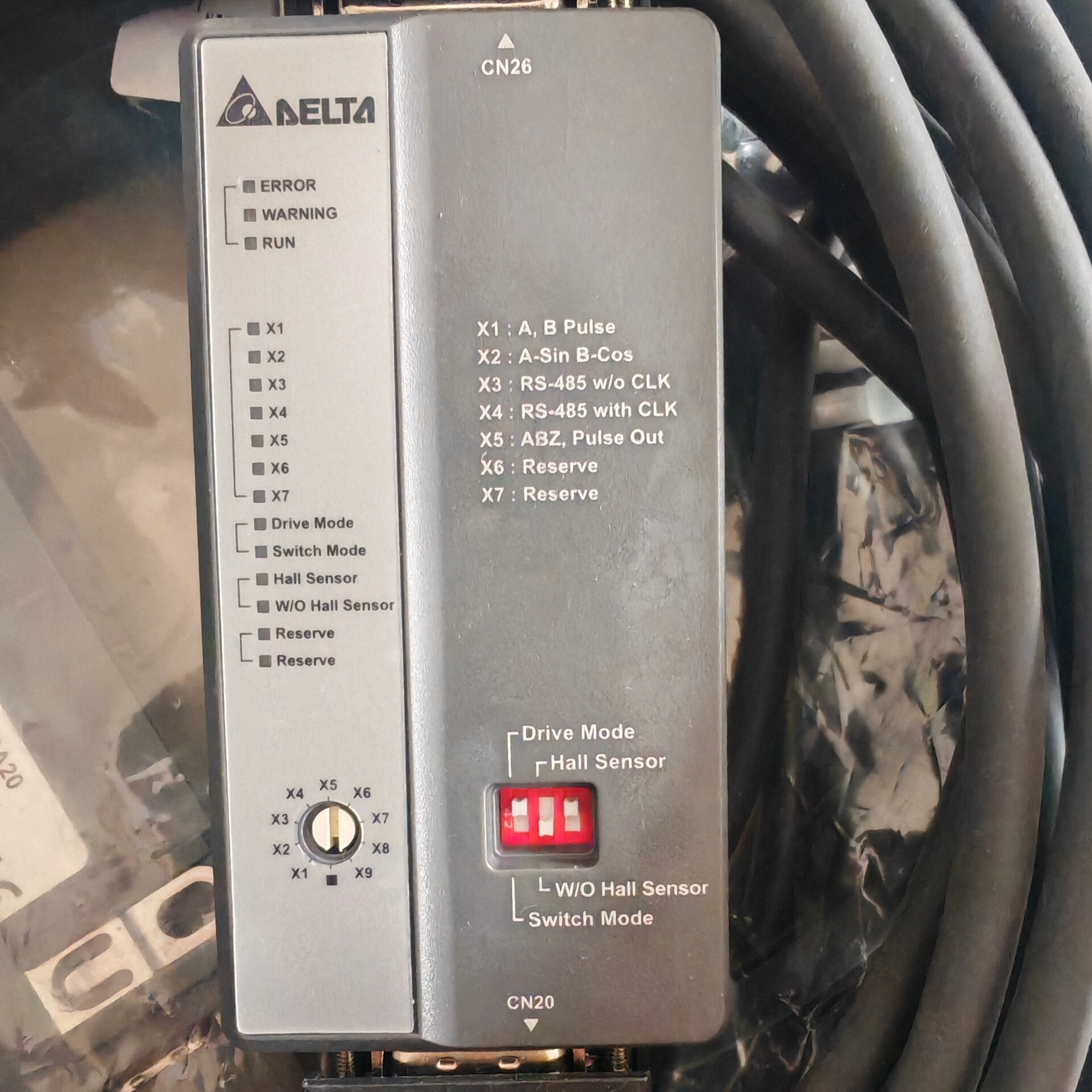 台达转接盒：ASD-IF-EN0A20