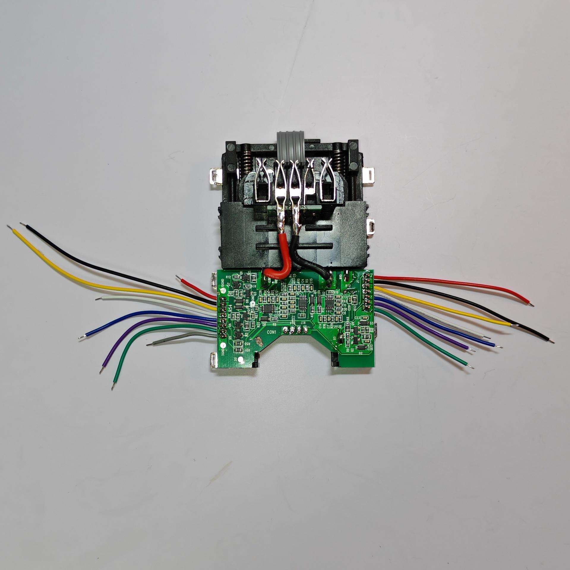 替代DEW得伟20V/60V工具电池套料15芯DCB609 18650 升级款 保护板
