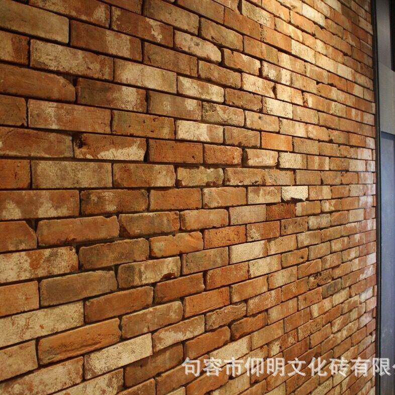手工老红砖砖皮1面光,旧砖薄片,,Flakesofoldbricks手工打磨