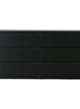 黑色斗柜用电卧室收牌：qita纳柜五斗柜简家约现代抽屉柜多层U储