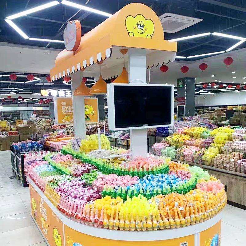 【大光促销柜】厂家超市促销柜超市散装食品展览展示柜超市货架