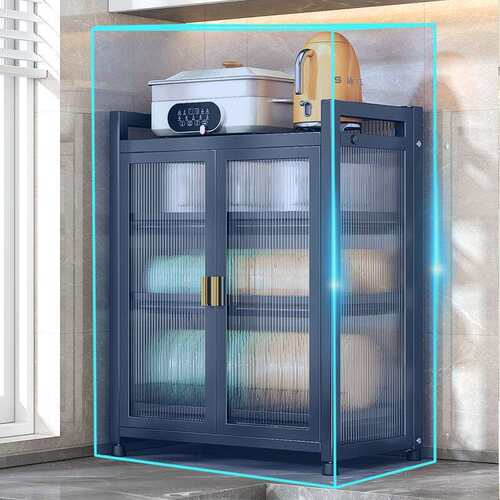 厨房碗柜置物架碗碟收纳盒家用餐具带盖小型碗架沥水架碗筷储物柜
