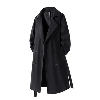 New Trench Coat Men'S Fashionable Stylish, Fashion, Elegant