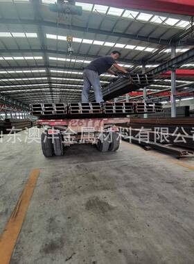 澳沣热轧H型钢S235J2型钢欧标H型钢规格全切割加工