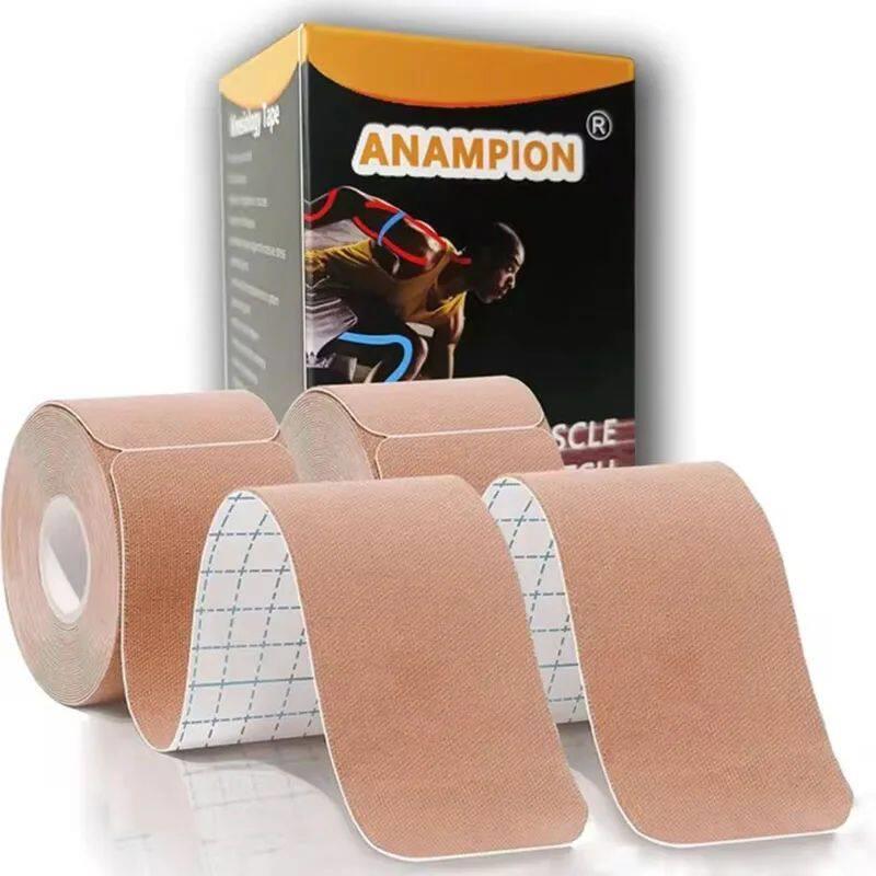 2 Rolls Kinesiology Tape Pro Athletic Sports (40 Precut Stri - 实物图