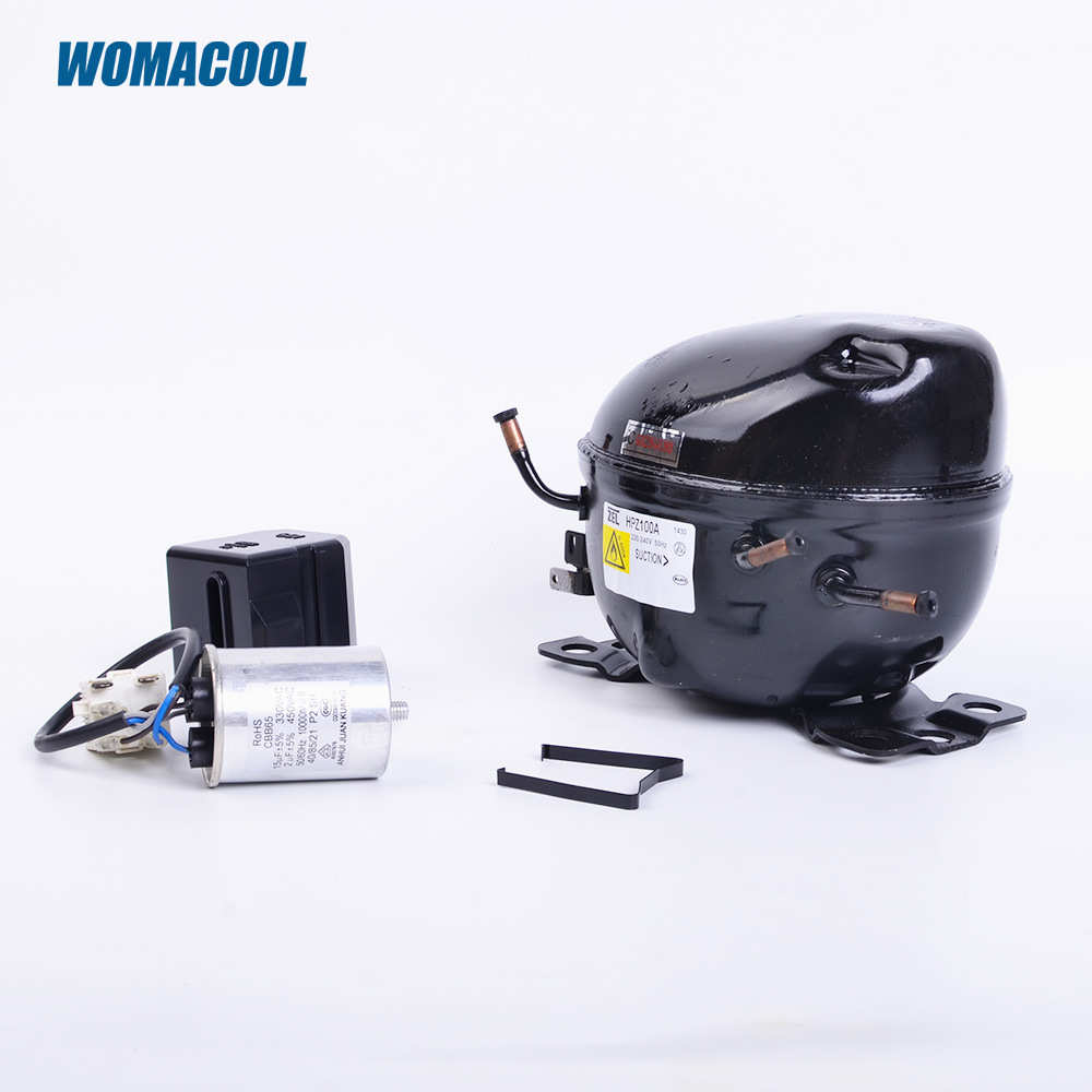 意大利ZEL/扎努西HPZ100A 220-240V/50Hz高效节能R600a冰箱压缩机