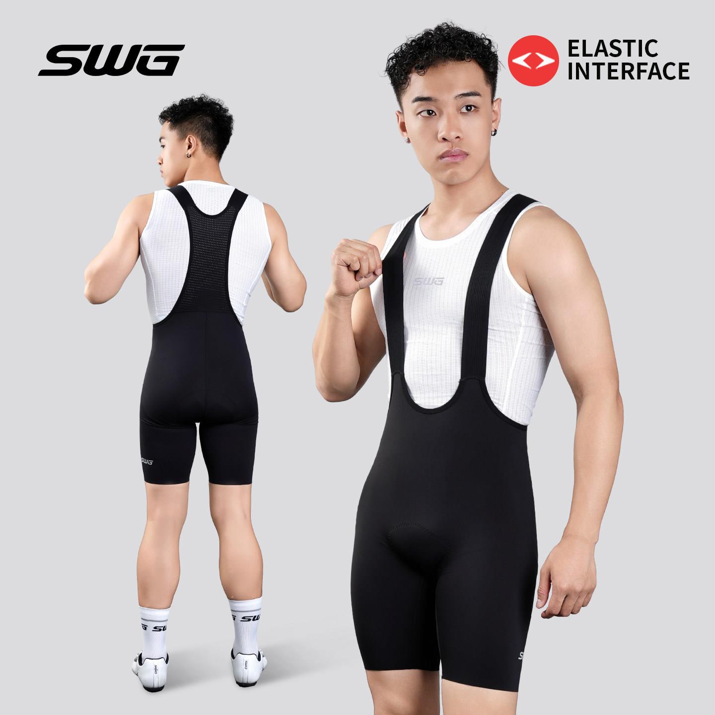 SWG铭胜春夏季自行车骑行服抱婴袋裤短裤男款公路车春秋骑行服裤