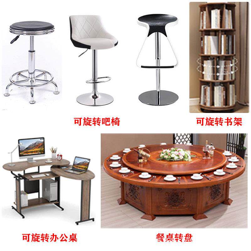 铝合金转盘厂家高品质1m餐桌银色铝转盘家用专用转盘家具五金配件