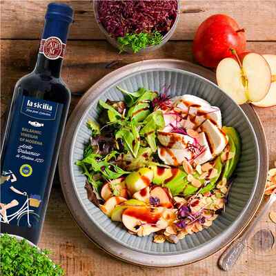 BALSAMIC INEGAVR意大利原装进口香醋黑醋醋SQN摩德纳黑汁 500ml