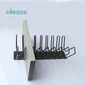 门板k展示展架挂钩展示架背板钩样板支架斜插板色门板型金属托