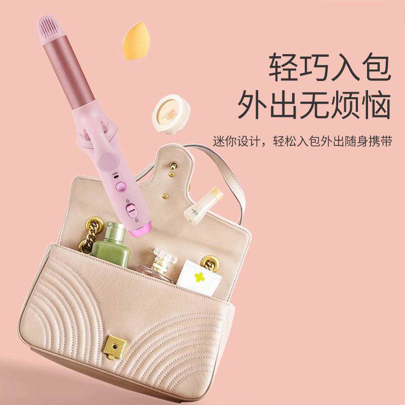 跨境新款无线卷发棒直卷两用不伤发家用多功能充电便携全自动夹板