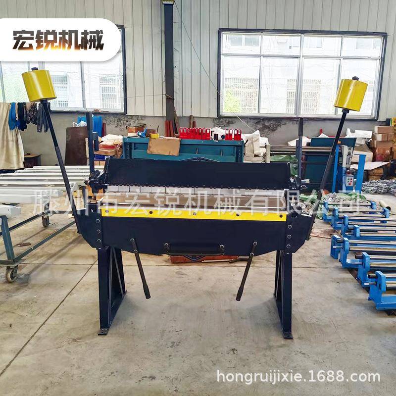 折弯机厂家W2.0x3050薄板薄板金属板材折边机手动折弯出口