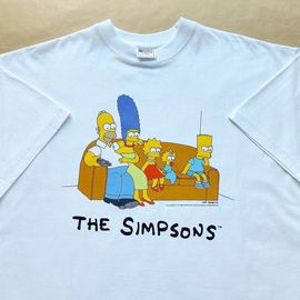 辛普森一家thesimpsonsvibe原宿街头潮酷大码显瘦宽松设计感短t