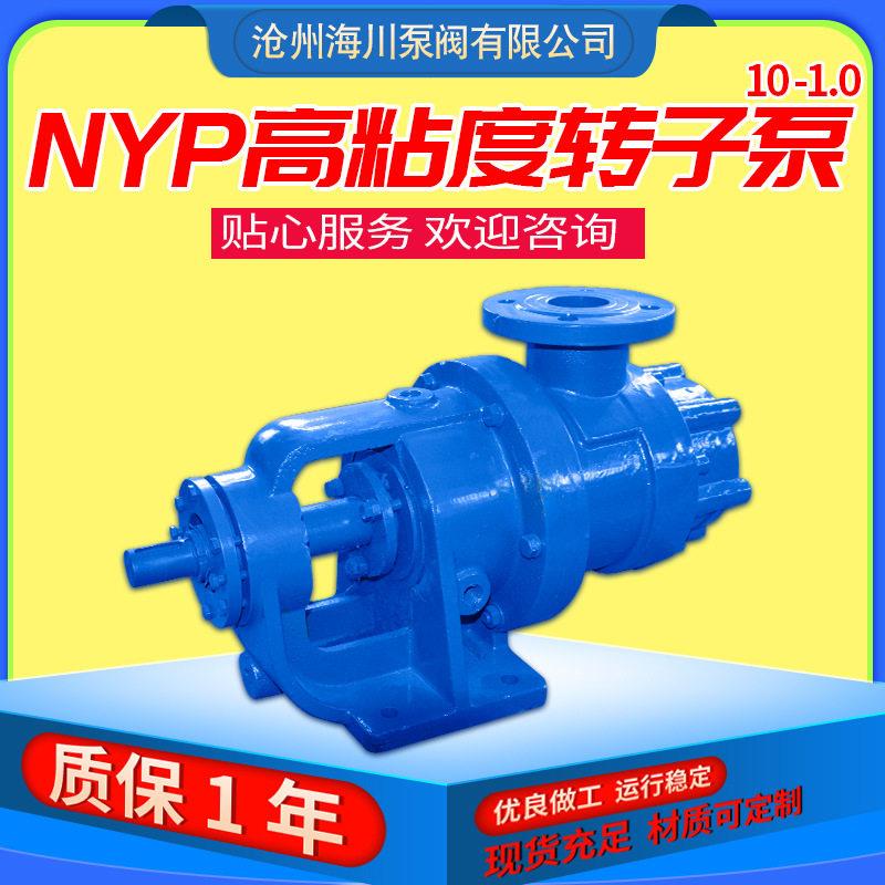 NYP10/1.0系列不锈钢粘度胶水转子泵噪音保温泵低输皂角送油泵