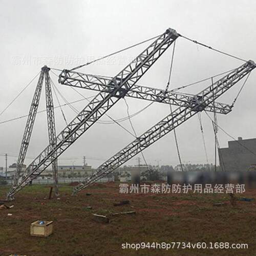 电力门型抢修塔LTQ110S接触网上字型支架格构式抱杆铁路抢修支柱