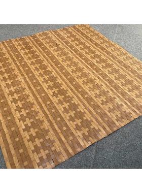 草席特席子新款防火草席吊顶推热销仿真仿厂家凉席pvcpe竹席阻燃