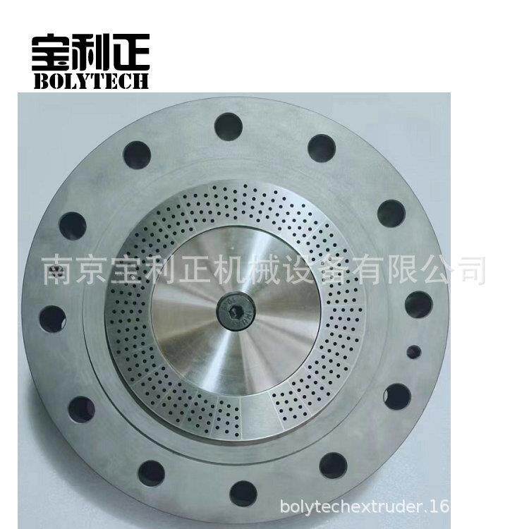 南京6655双螺室杆造粒机机头 真空挡厂料合金炮筒 换网器螺杆套块
