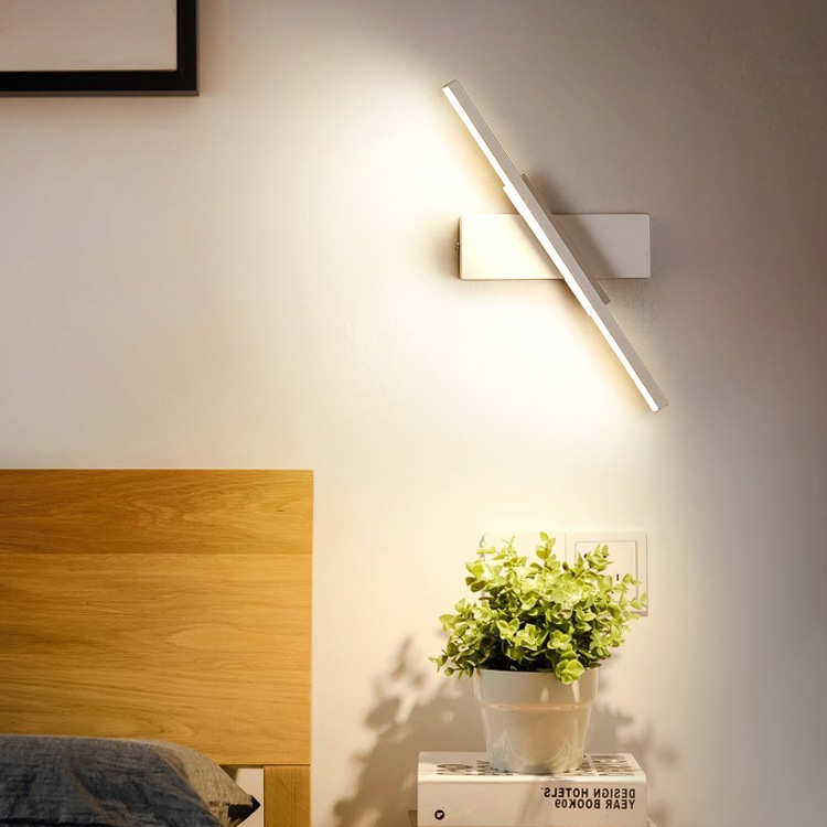 壁灯卧室床头灯可调节角度简约客厅背景墙壁灯过道楼梯灯卧室壁灯
