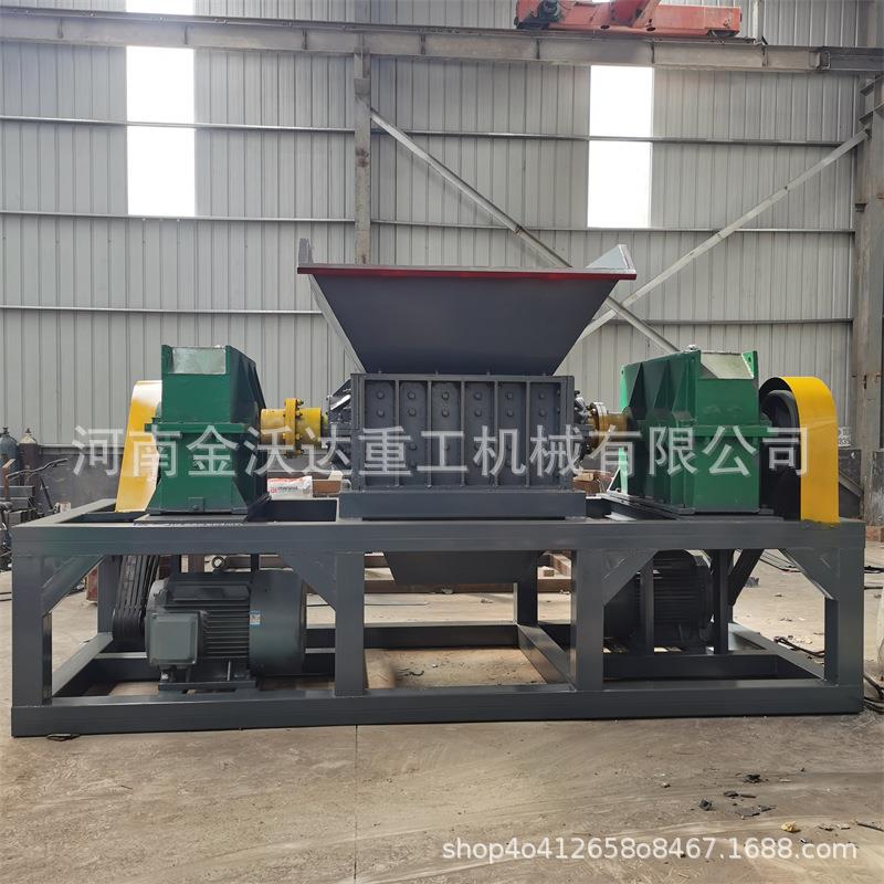 大型PV水管塑料软撕管碎C机 胶体料化工料TOW载碎料机过保护铜芯