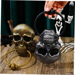 Doorbell Horror Halloween Trick Skull Funny Ghost Creative