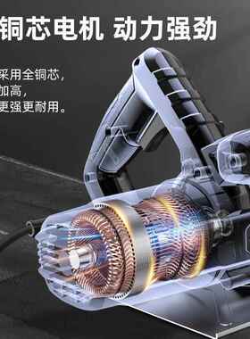 日本速切割机家用用小型木工专手提调砖石材72265金属开槽云石机