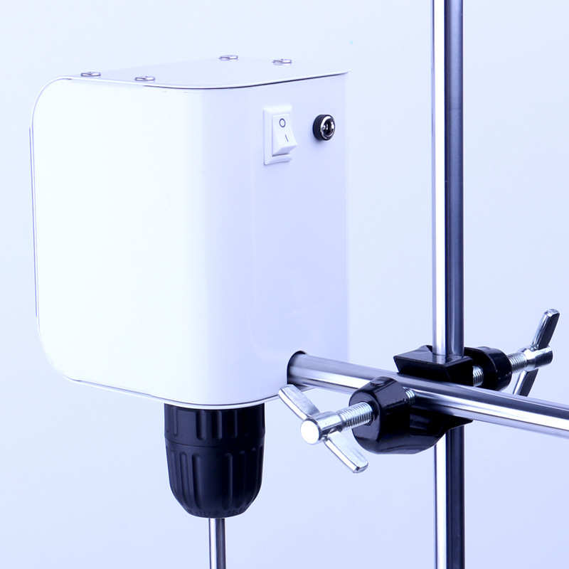 杭州繁沃悬臂式电动搅拌器 数显定时顶置式搅拌机 实验室精密搅拌