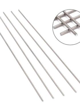 5pcs 250mm Length Titanium Ti Grade 5 GR5 Metal Rod Bar 2mm