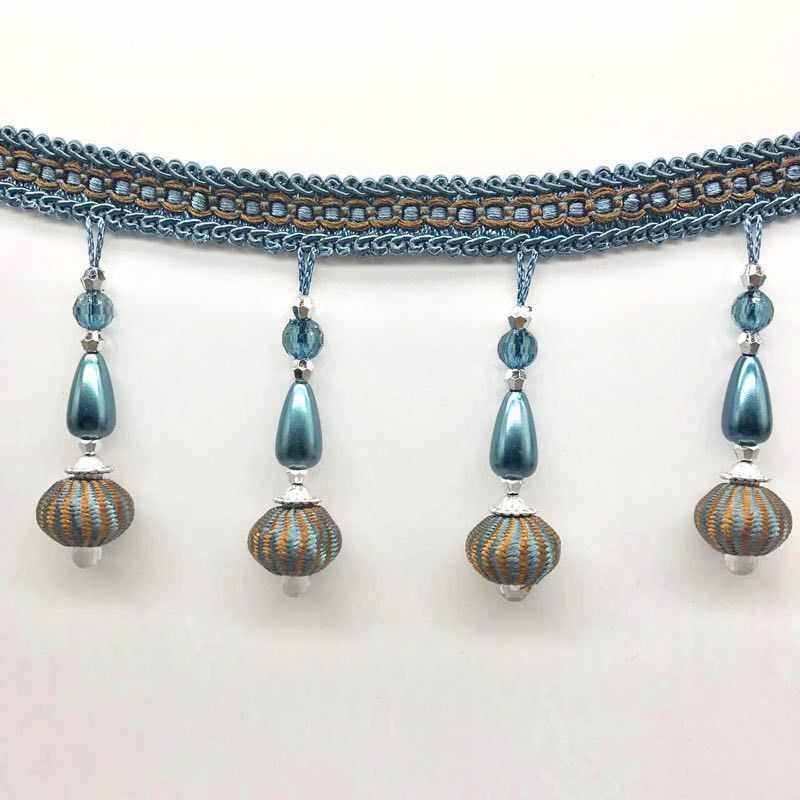 窗帘辅料窗帘珠子花边批发新款高档花边12米牛津套花边珠  珠子,居家布艺,花边,淘宝优惠券,粉丝福利购,淘宝优惠卷