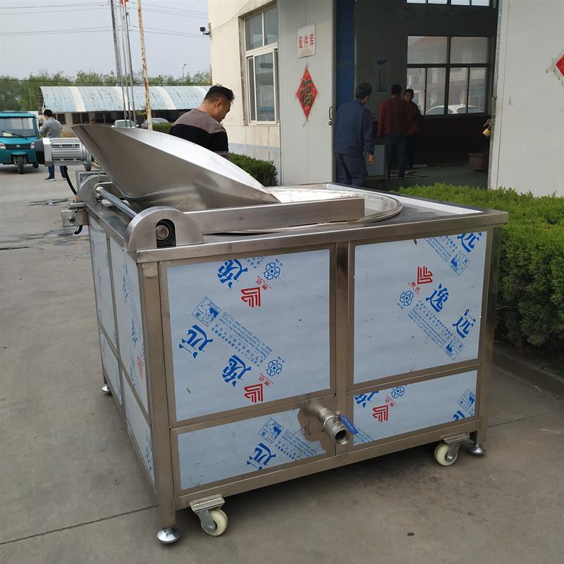 全自动煎饼果子油炸锅商用电加热方便面油炸机设备糯米条油炸机