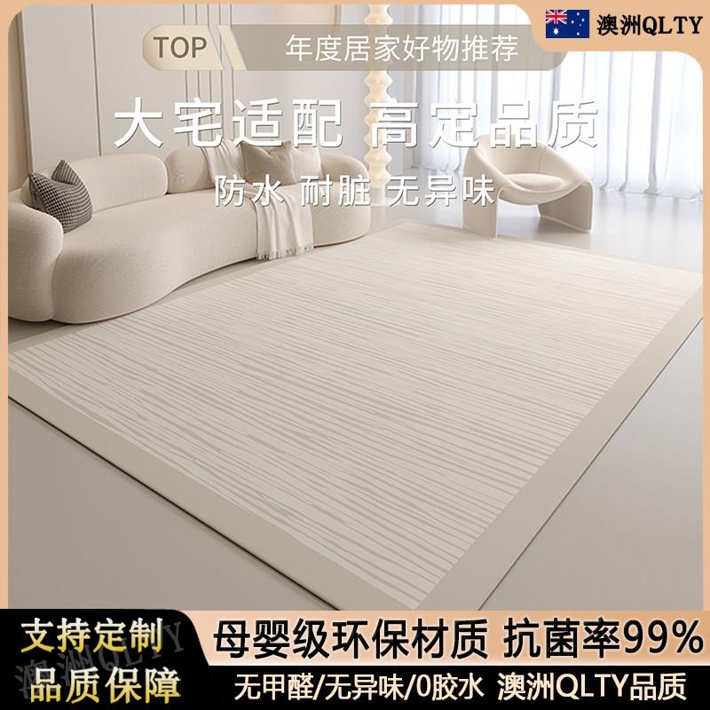 澳洲正品地毯客厅2026新款免洗可擦地垫现代简约茶几毯高级轻奢