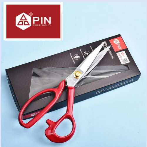 PIN品字裁缝剪刀裁布工业服装剪缝纫家用裁剪手工大号剪子开口袋