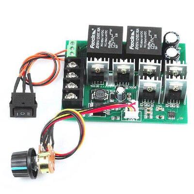 DC10-50V Brush Motor Governor 2000W 40A Motor Speed Control