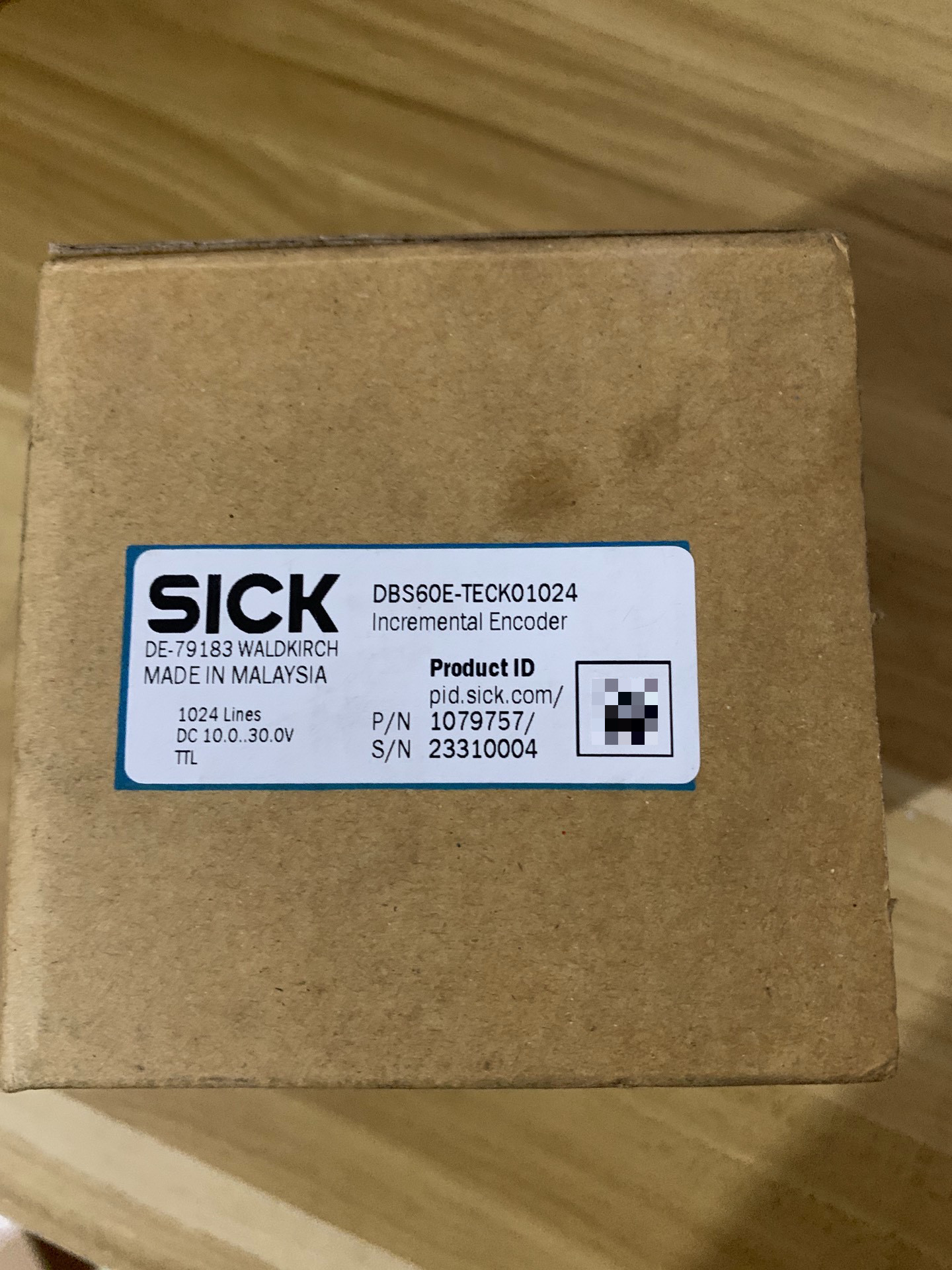 全新德国西克DBS60E-TECK01024货号107975