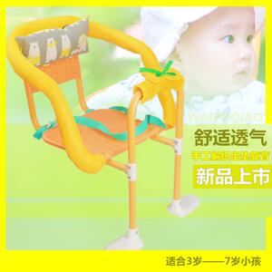 外婆桥自行车儿童座椅带宝宝婴儿安全坐椅後置小孩单车加厚坐垫椅