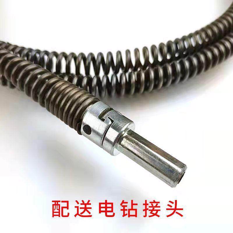 10mm堵塞下水道疏通弹簧厕所蹲便器家用卫生间地漏厨房管道