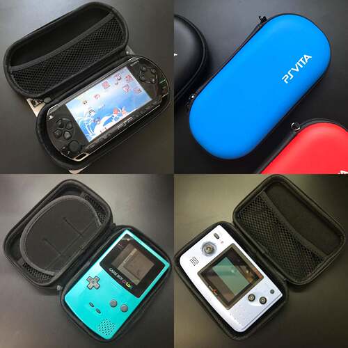 ngpc硬包psp收纳包psv保护包gbc拉链包ngp收纳包switch保护包