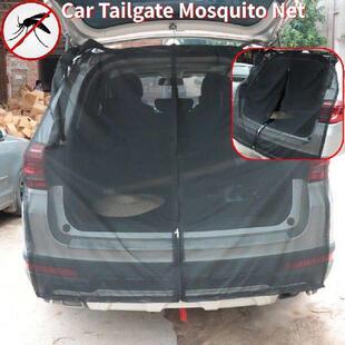 flying Curtains Sunshade Car Mesh Anti Cover Mosquito Trunk