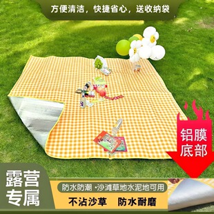 野餐垫户外防潮垫加厚便携春游地垫防水露营野外草坪垫子野炊