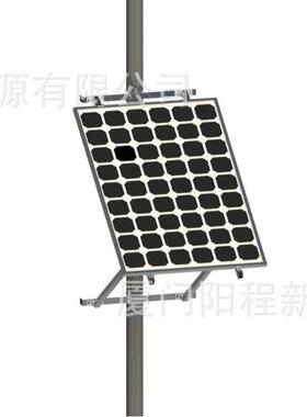 路灯固定光能KKH伏板支架 铝套合金太杆阳面板安装用支架件直供