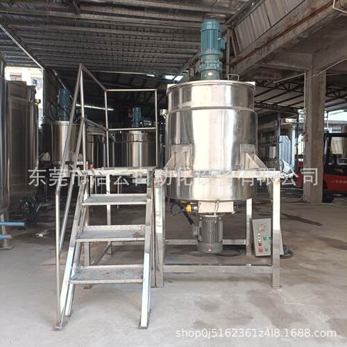 搅拌罐双层恒温发酵罐304储酒罐高剪切乳化罐不锈钢电加热搅拌罐