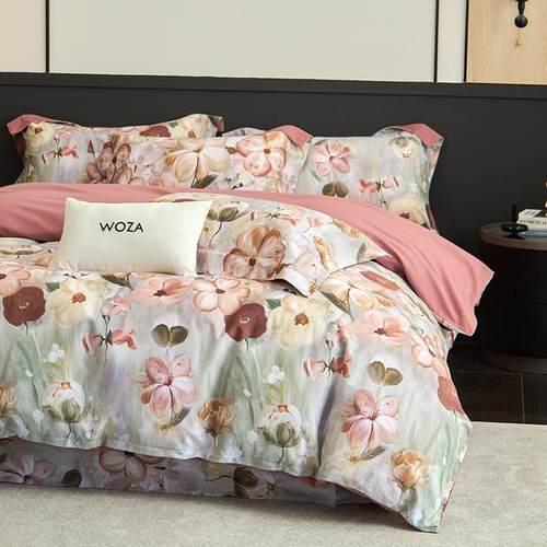 秋冬款全棉纯棉超柔陶瓷磨毛四件套耐寒保暖被套床单加厚卧室双人