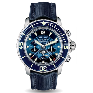 1140 宝珀五十噚系列精钢自动机械手表男表5066F 52B 9.8新 盒证