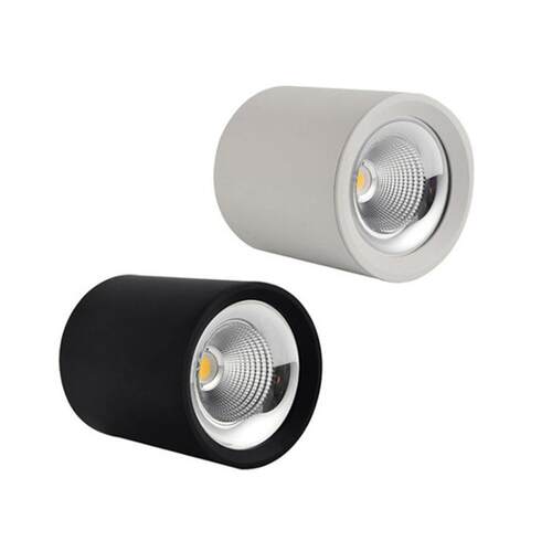 led明装筒灯10w15w25w35w45w圆形酒店商场家用明装筒灯服装店筒灯
